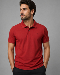 Gola Polo Piquet Vermelha Invicci