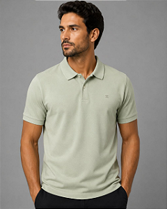 Gola Polo Piquet Slim Verde Pera Invicci