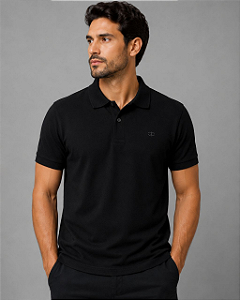 Gola Polo Piquet Preta Invicci