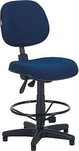 Cadeira ECO caixa executiva giratória com back system e aro regulável