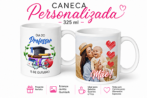 Caneca Personalizada 315ml Porcelana