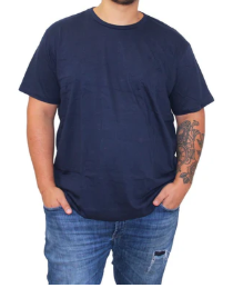 Plus Size Camisetas-POLIESTER