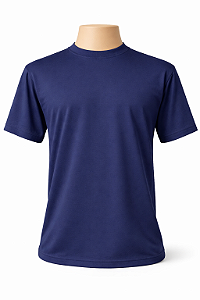 Camiseta Azul Marinho PV (Poliéster + Viscose)
