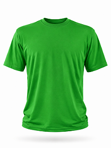 Camiseta VERDE BANDEIRA 100% Algodão 30/1
