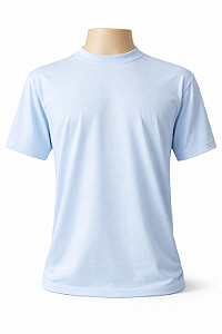 Camiseta Azul Bebe 100% Poliester