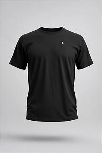 Camiseta PRETA 100% Poliester