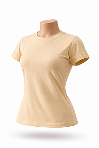 BABY LOOK AREIA 100% ALGODÃO