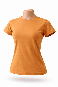 BABY LOOK CARAMELO 100% ALGODÃO