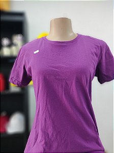 BABY LOOK ROXA 100% ALGODÃO