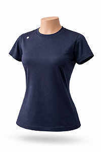 BABY LOOK AZUL MARINHO (Poliéster + Viscose)