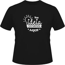 Camiseta Personalizada Algodao P ao GG
