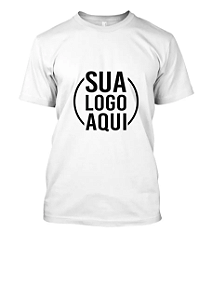 Camiseta PERSONALIZADA Poliester BRANCA P ao GG