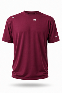 Camiseta Vinho 100% Poliester