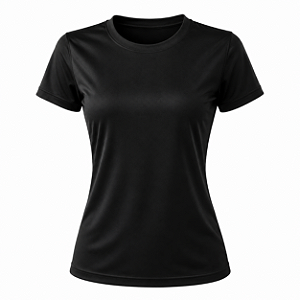 BABY LOOK DRYFIT PRETA
