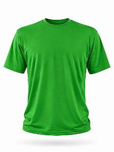 Camiseta VERDE BANDEIRA 100% poliéster