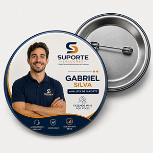 Bottons 25mm (2,5cm) Personalizado