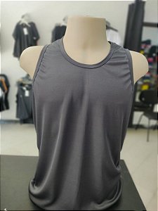 REGATA UNISSEX CINZA 100% DRYFIT