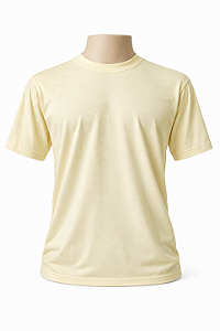 Camiseta Areia 100% POLIÉSTER
