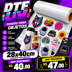 IMPRESSAO DTF UV A3 (28X40CM)