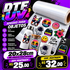 MPRESSAO DTF UV A4 (21X28CM)