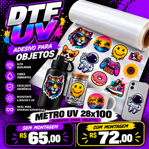 MPRESSAO DTF UV METRO (28X100CM)