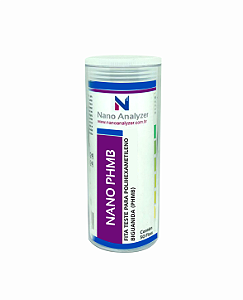 Fita Para Teste de Desinfetante a Base de Biguanida Nano PHMB C/ 50 Fitas