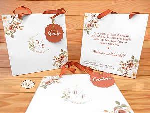 Sacola Padrinhos de Casamento 16x16