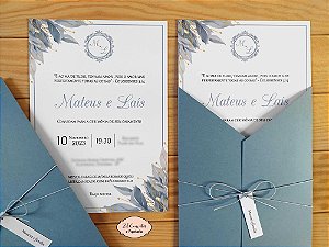 Convite Envelope Terninho