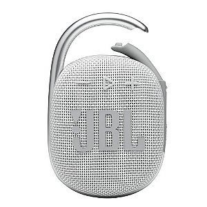 Caixa de Som JBL Clip 4 Bluetooth Portátil White