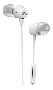 Fone de ouvido JBL C50 HI White