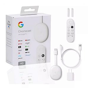 Google Chromecast 4 Full Hd 1080p Google Tv Comando De Voz