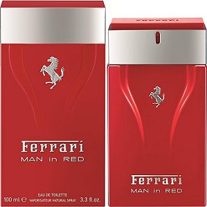 Perfume masculino FERRARI MAN IN RED 100ML