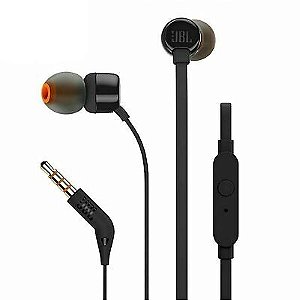 Fone de Ouvido JBL Tune 110 - In-Ear com Som Puro e Graves Profundos
