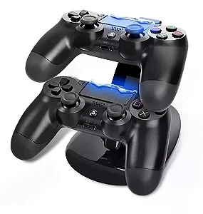 King Go Suporte Carregador para PS4 - Carregamento Rápido e Organização
