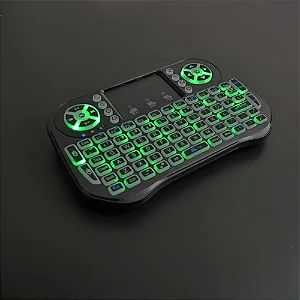 Air Mouse Backlit RGB - Controle Remoto com Iluminação e Funcionalidade Aérea