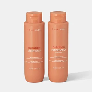 KIT NUTRIÇÃO BRAÉ STAGES SHAMPOO + CONDICIONADOR