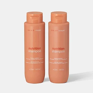 KIT 2 SHAMPOO NUTRIÇÃO BRAÉ STAGES