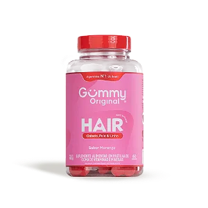 Gummy Hair Vitamina Fortalecedora Morango 180g