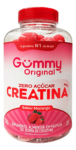 Gummy Creatina Zero Açúcar – Morango