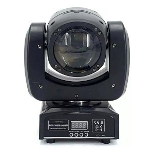 Moving Head Led 90w Rgb Iluminaçao Eventos Profissional Spot Beam DMX