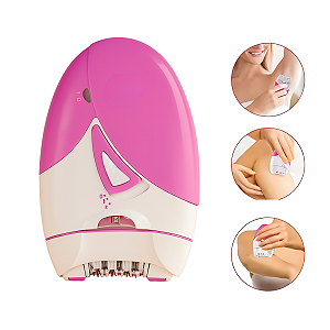Depilador Eletrico Removedor Pelos Na Raiz Com Luz De Led
