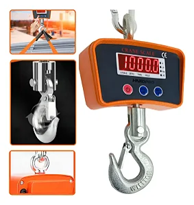 Balança Digital Suspensa 1000kg Tonelada Bivolt Bag Sucata