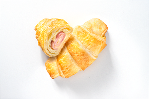 Croissant Recheado de Presunto e Queijo