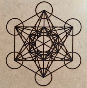 Gráficos para Geometria Sagrada Cubo de Metatron
