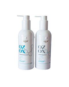 KIT TRATAMENTO CAPILAR - 1 SHAMPOO E 1 CONDICIONADOR OZON PRIME COM NANO OZÔNIO