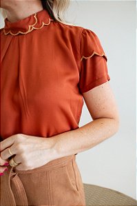Blusa Doçura Terracota
