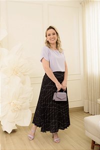 Blusa Lirio Lavanda