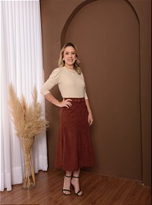 Blusa Isabel Bege