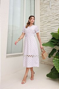Vestido Celina Listrado Dots