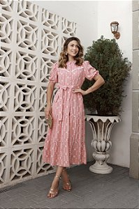 Vestido Lina Rosê